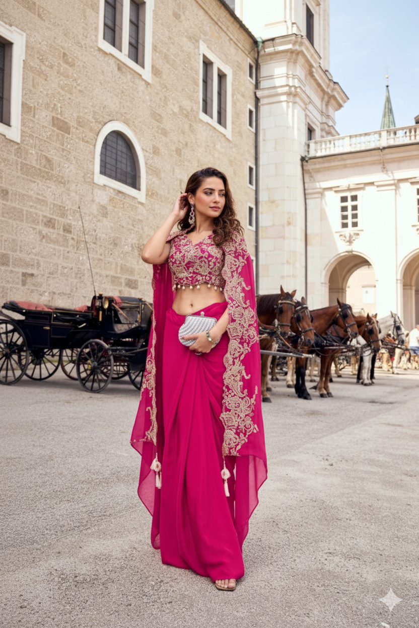 Pretty Pink Skirt Set