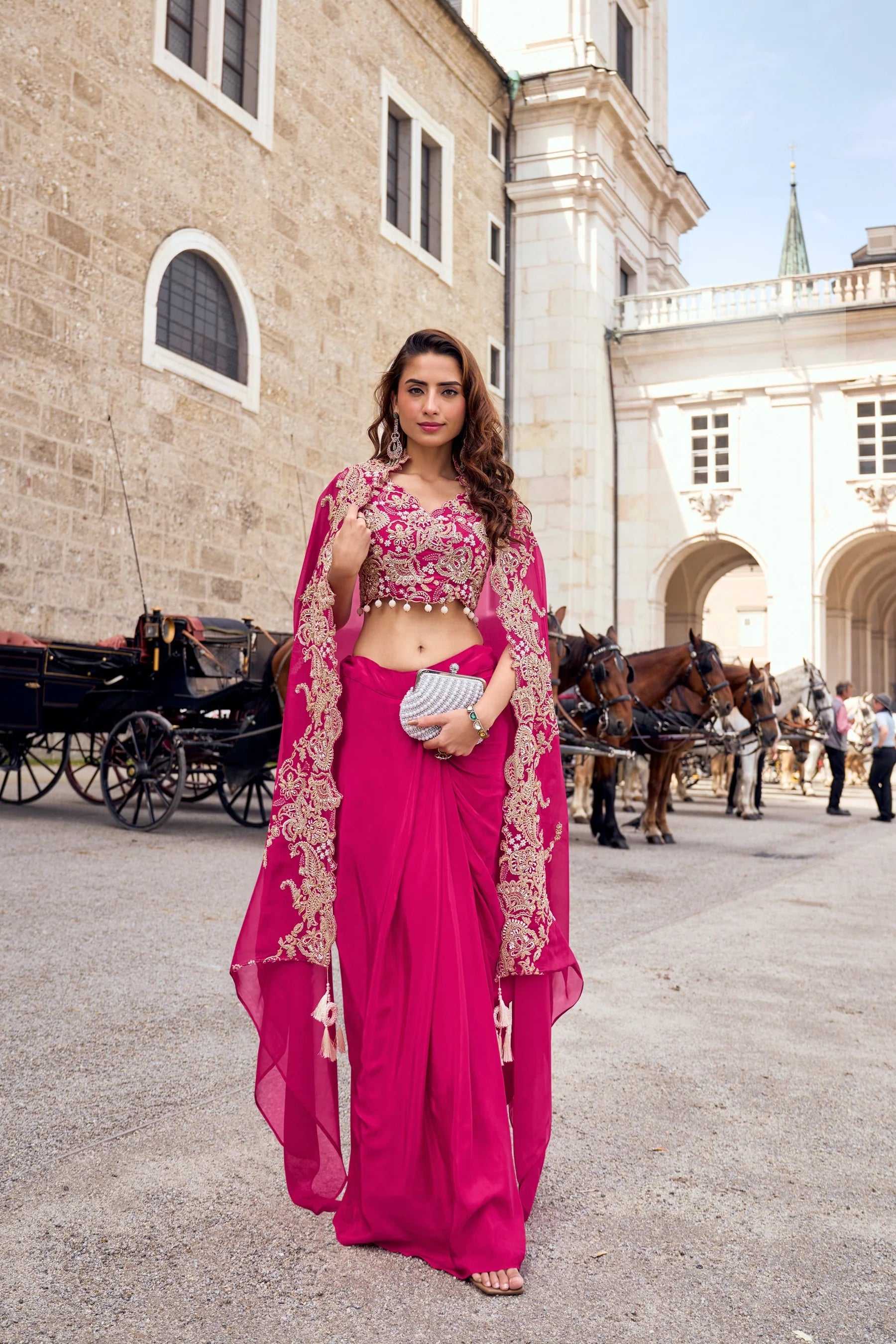 Pretty Pink Skirt Set