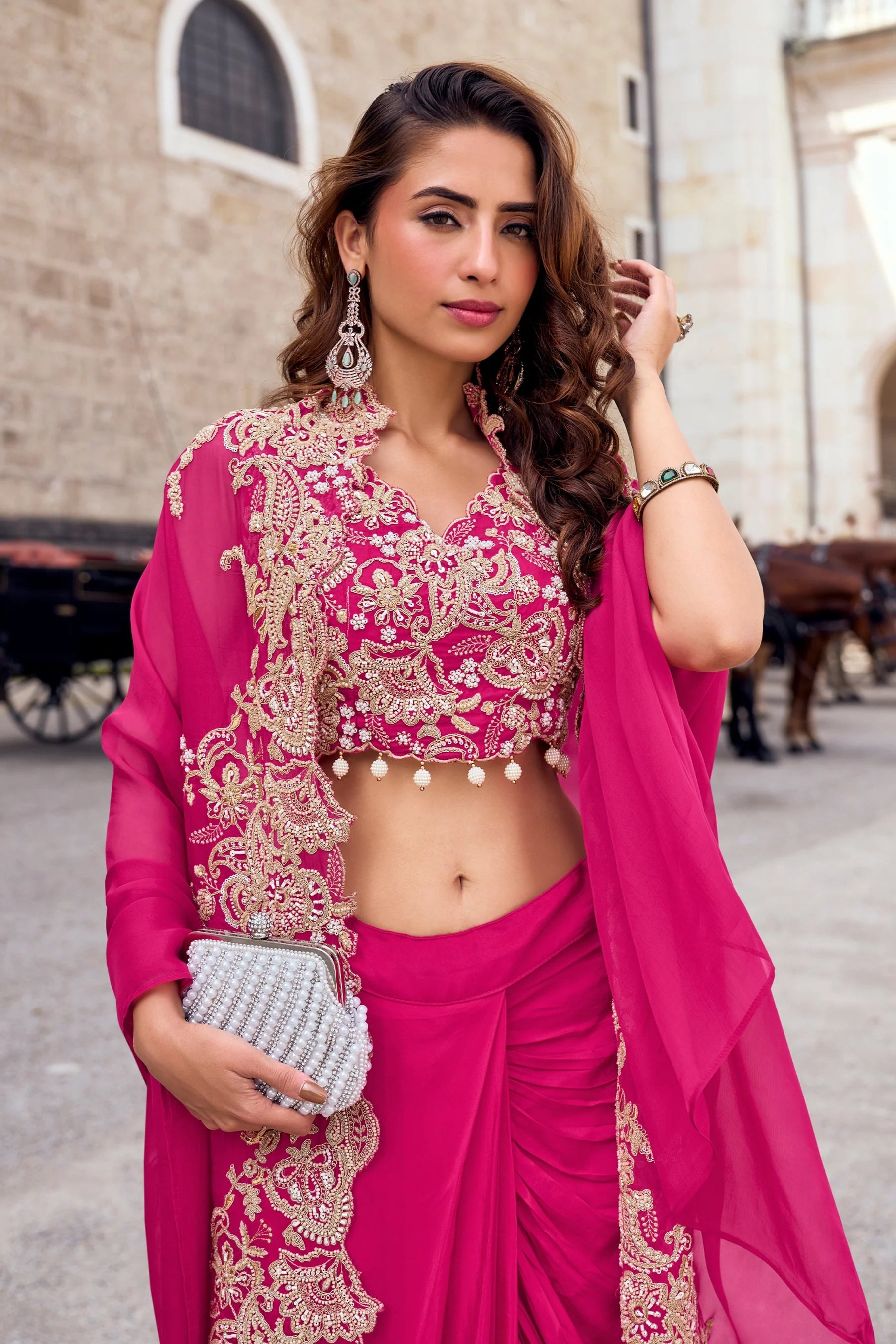 Pretty Pink Skirt Set