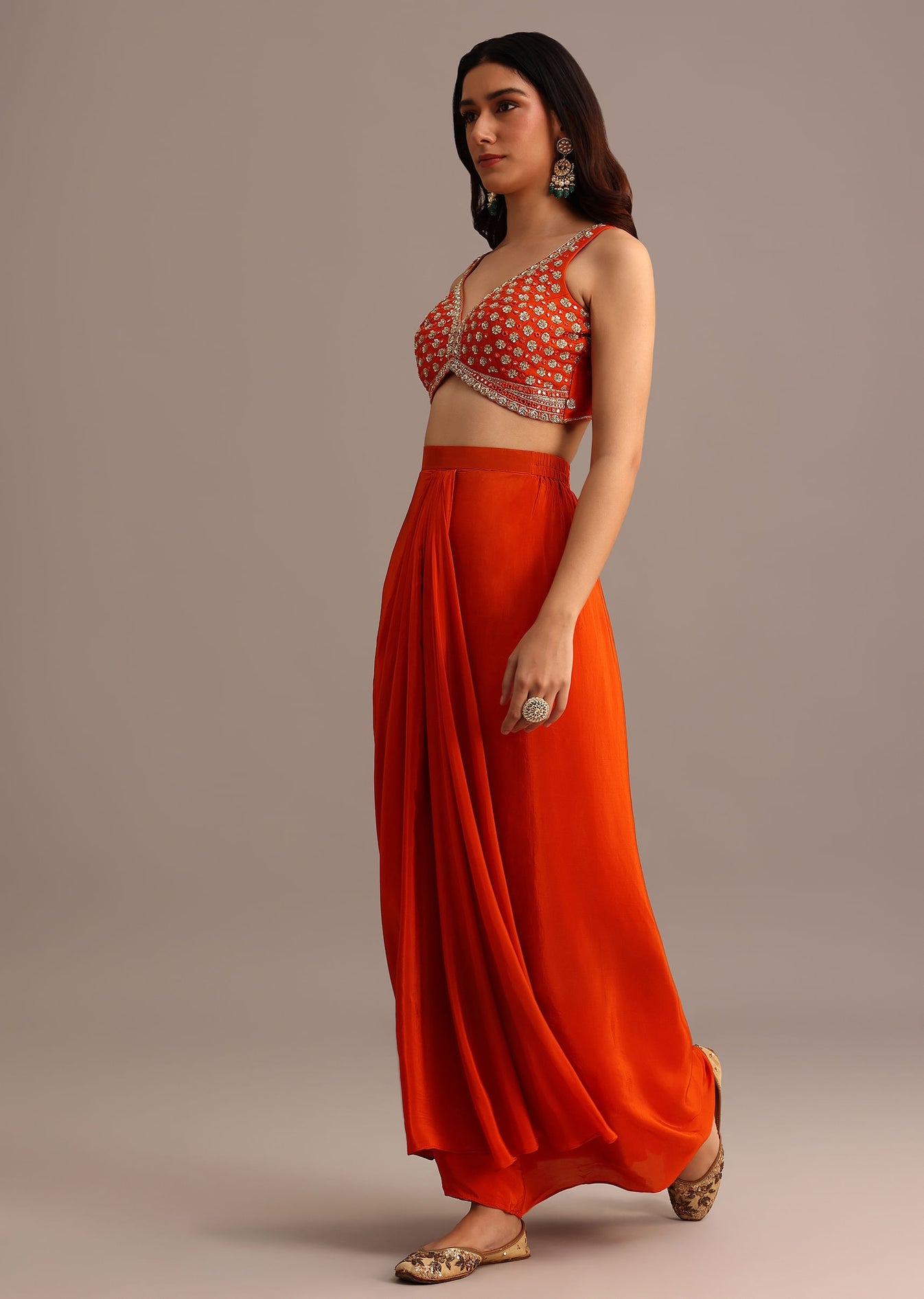 Zarina Tangerine Embroidery Set