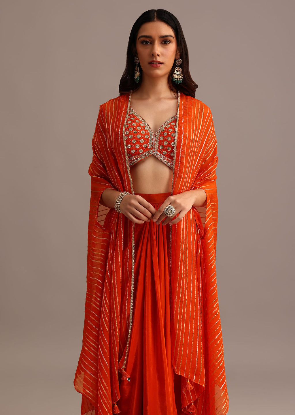 Zarina Tangerine Embroidery Set