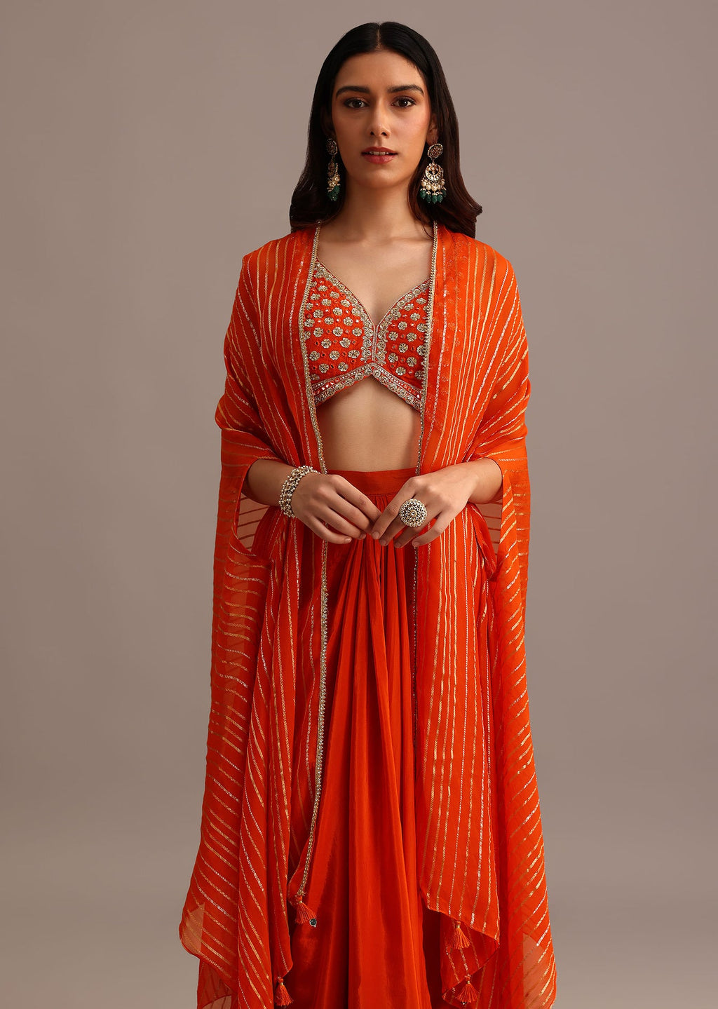 Zarina Tangerine Embroidery Set
