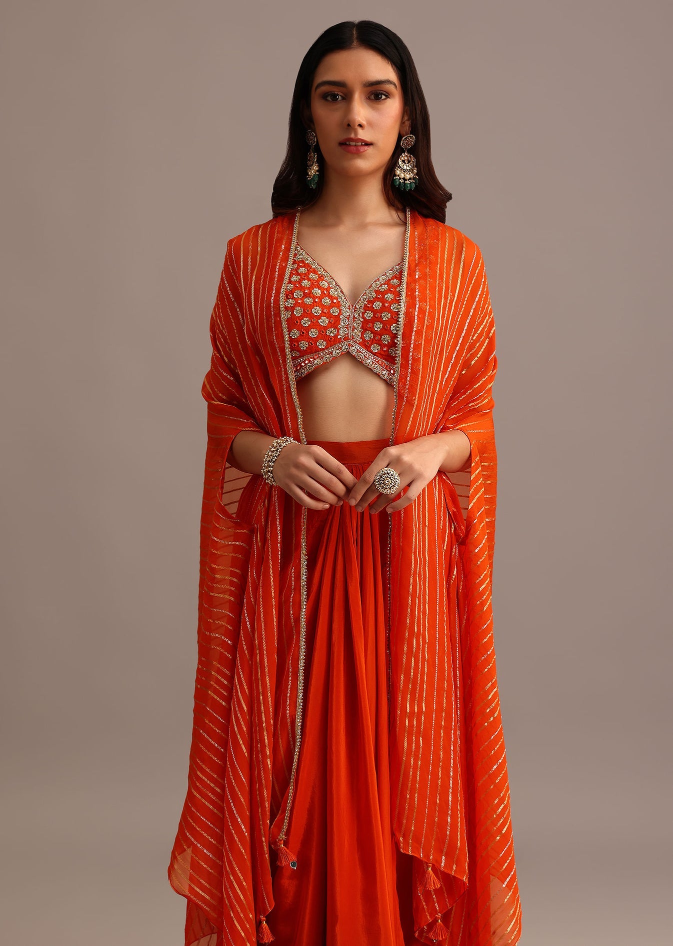 Zarina Tangerine Embroidery Set