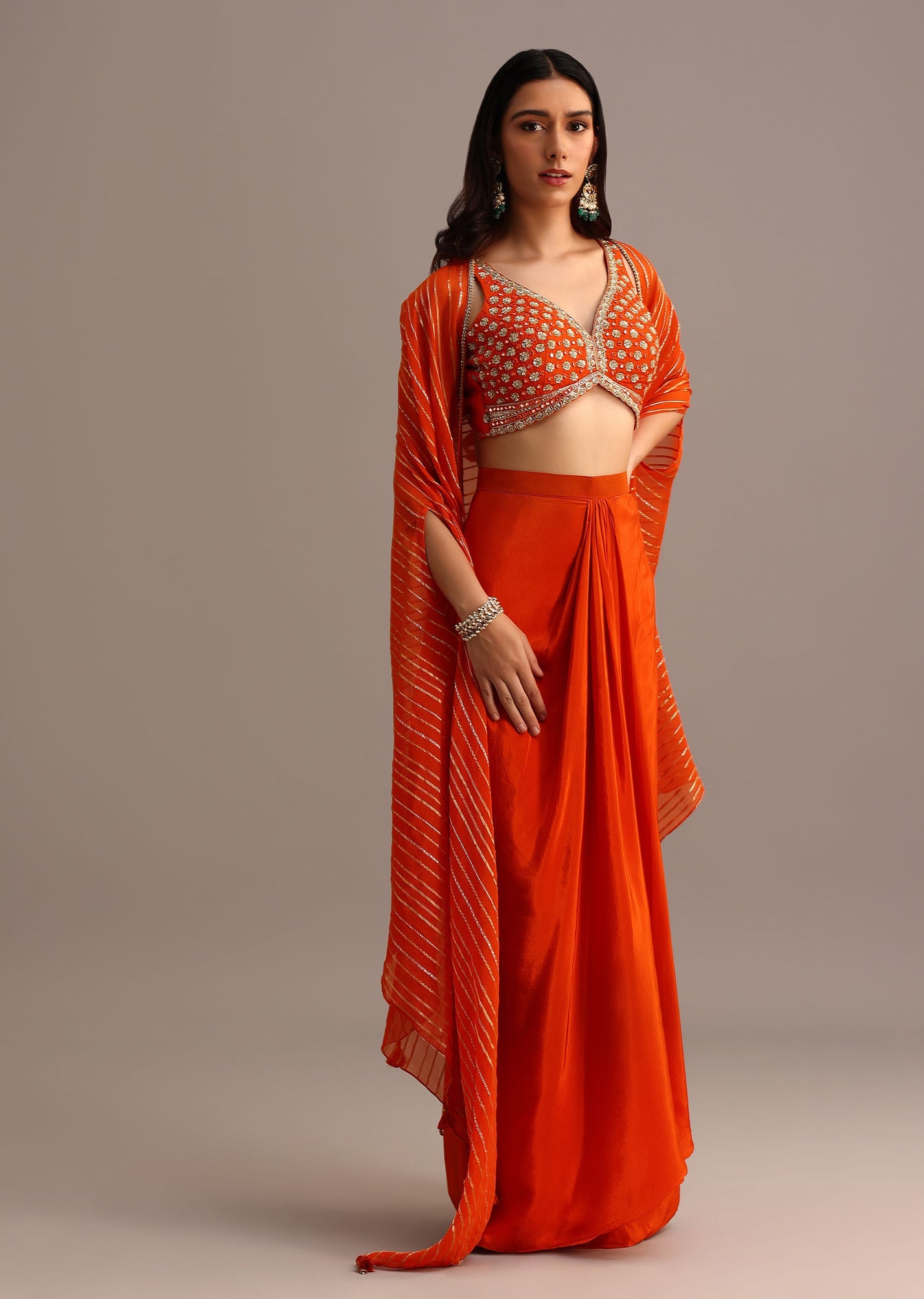 Zarina Tangerine Embroidery Set